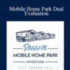 MobileHomeUniversity – Mobile Home Park Deal Evaluation