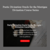 Morpheus Ravenna – Poetic Divination Oracle for the Morrígna – Divination Course Series