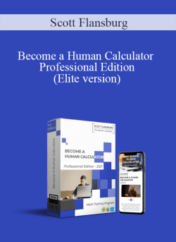 Scott Flansburg Become a Human Calculator Professional Edition Elite version 250x343 1 - eSys[GroupBuy]