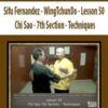 [Download Now] Sifu Fernandez – WingTchunDo – Lesson 50 – Chi Sao – 7th Section – Techniques