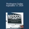 Stacy Cloyd, Michael Linskey – Washington Update – September 15, 2020