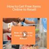 Stone River Elearning – How to Get Free Items Online to Resell