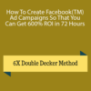 Target Insider – How To Create Facebook(TM) Ad Campaigns So That You Can Get 600% ROI in 72 Hours
