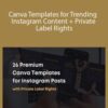 Tengku Syamil – Canva Templates for Trending Instagram Content + Private Label Rights