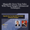 Tim Hawthorne – Magically Grow Your Sales With These Simple Infomercial Techniques