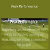 Tom Scollay – Peak Performance