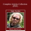 Tyler Durden – Complete Articles Collection (PDF)