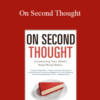 Wray Herbert – On Second Thought