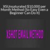 XSHOT EMAIL METHOD – Unsaturated $10,000 per Month Method (So Easy Even a Beginner Can Do It)