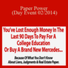 Paper Power (Day Event 02/2014) – Ron Legrand